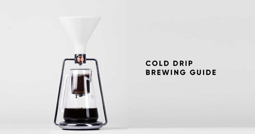 Pha chế Cold-Drip với bộ pha chế thông minh GINA Coffee Maker