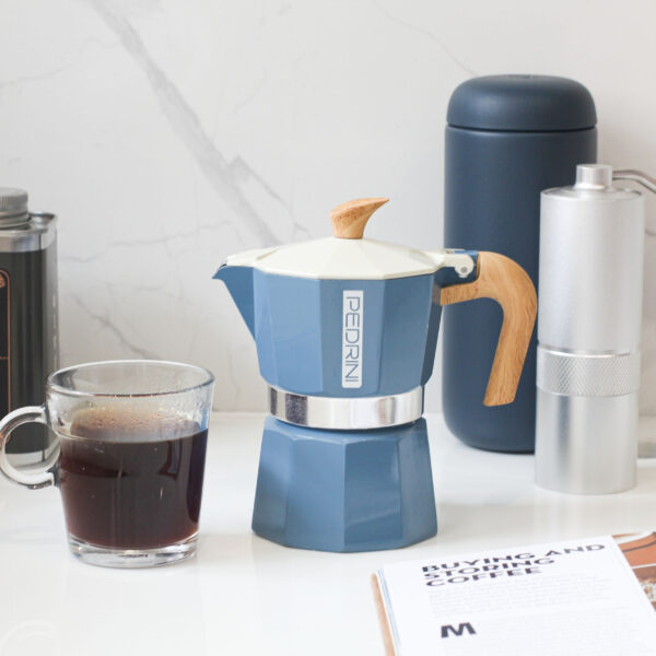 Bí quyết pha cà phê ngon tuyệt với ấm đun cà phê Moka Pot Pedrini!