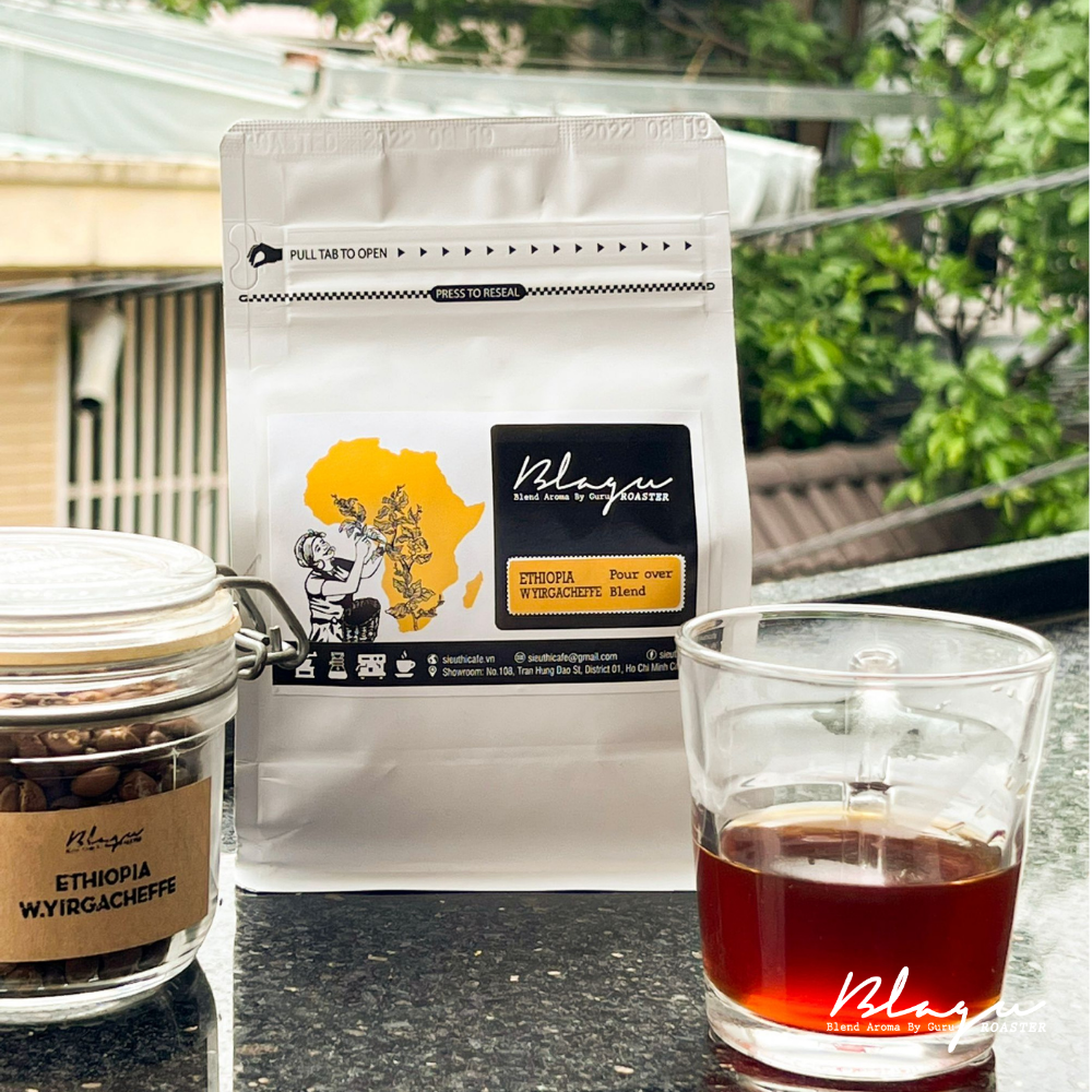 Cà phê Blagu hạt đã rang Ethiopia Yirgacheffe