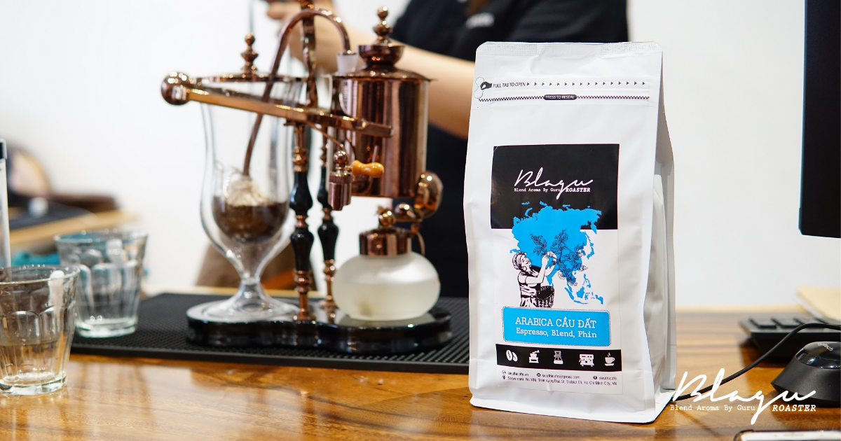 Hạt cà phê Arabica Cầu Đất đã rang