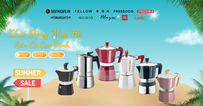 Ấm Moka Pot Pedrini – Tinh Hoa Nghệ Thuật Pha Cà Phê Ý