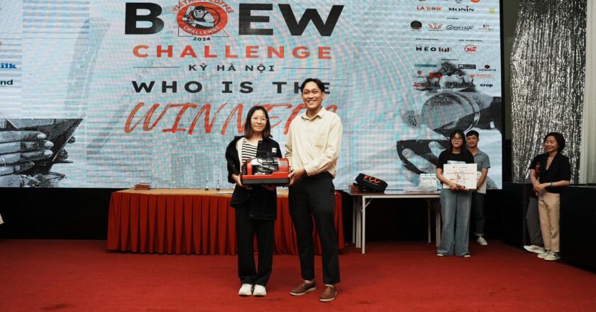 Chúc mừng Hồ Thị Sương, quán quân Brew Challenge 2024 khu vực Hà Nội