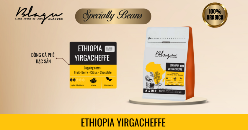 Trải nghiệm hương vị độc đáo Blagu Coffee Ethiopia W.Yirgacheffe
