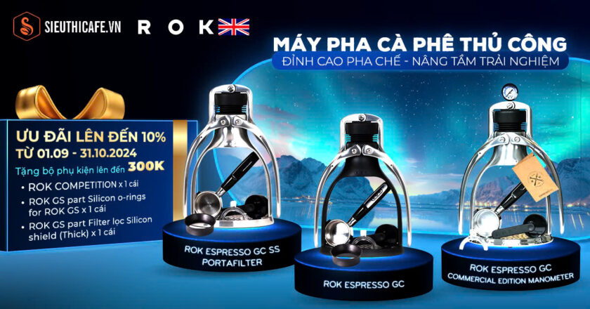 Thưởng Thức Cà Phê Qua Máy Rok Espresso: Sự Khác Biệt Đến Từ Trải Nghiệm