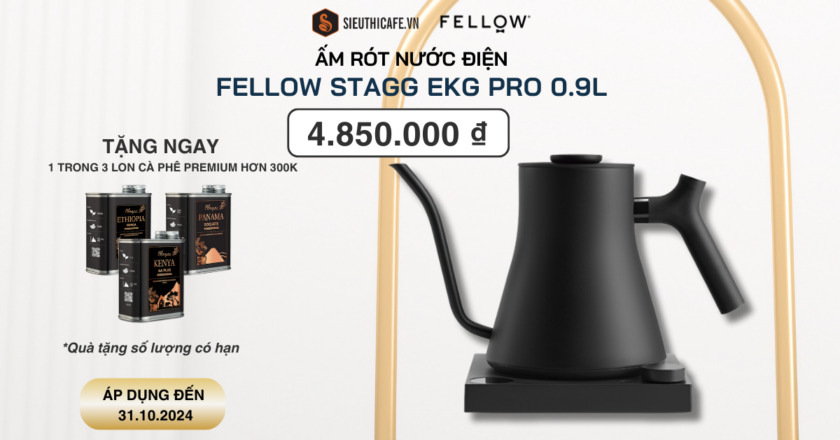 Săn Ngay Fellow Stagg EKG Pro – Số Lượng Có Hạn tại Sieuthicafe.vn