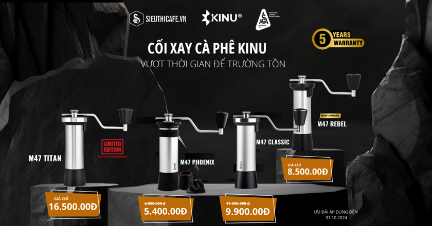 Săn Ngay Cối Xay Cà Phê Bằng Tay Kinu – Ưu Đãi Lên Đến 10%
