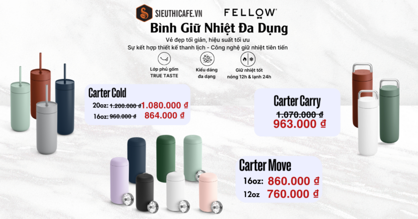 Chốt deal tháng 10 – Sale off đến 10% cho bình giữ nhiệt Fellow