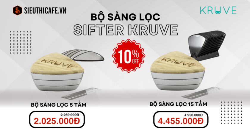Khám Phá Bộ Sàng Lọc Kruve Sifter  – Ưu Đãi Giảm Ngay 10%