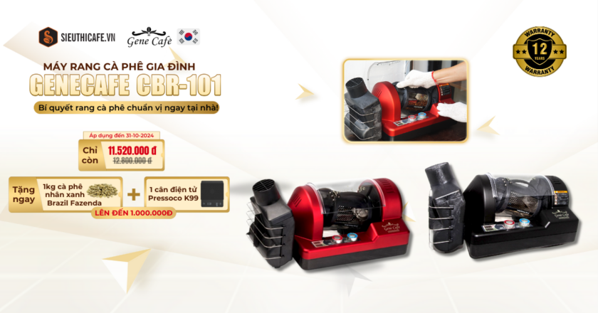 Rang Cà Ngon, Phải Có Máy Xịn: Khám Phá Máy Rang Cà Phê Gene CBR-101