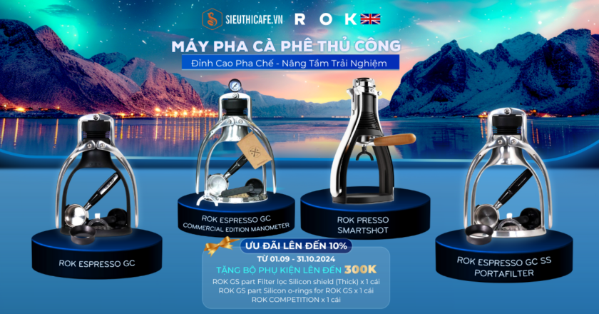Khám Phá ROK Presso: Máy Pha Cà Phê Espresso Thủ Công Đẳng Cấp
