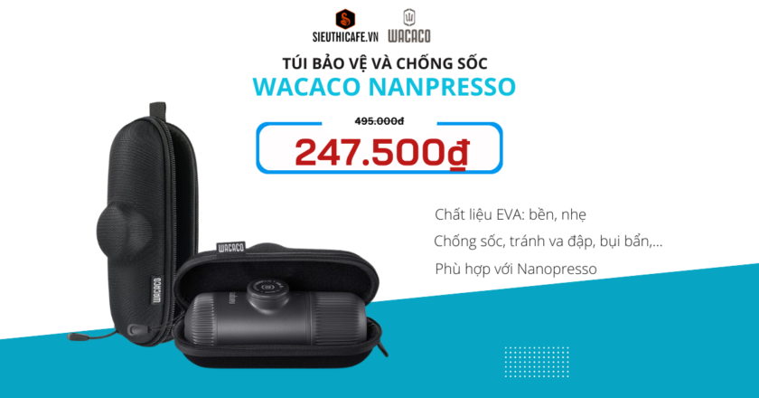 Túi Bảo Vệ Và Chống Sốc WACACO Nanopresso – Ưu Đãi Sốc Giảm Ngay 50%