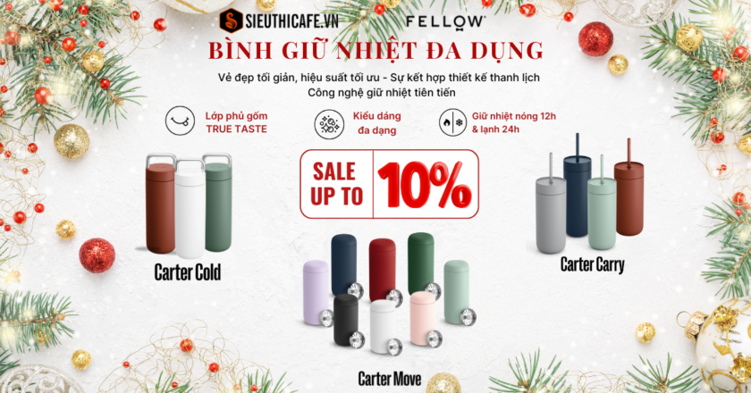 Bình Giữ Nhiệt Fellow Carter – Ưu Đãi Sốc Lên Đến 10%