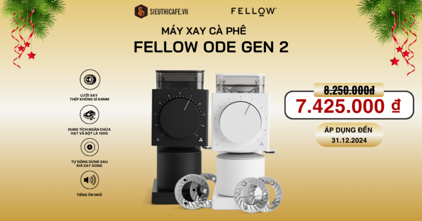 Máy Xay Cà Phê FELLOW ODE GEN 2 – Ưu Đãi Giảm Ngay 10%