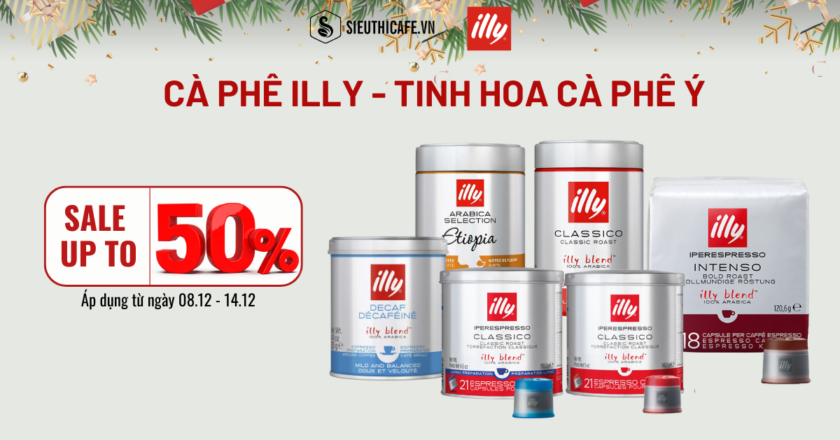Thưởng Thức Cà Phê ILLY – Ưu Đãi Giảm Đến 50%