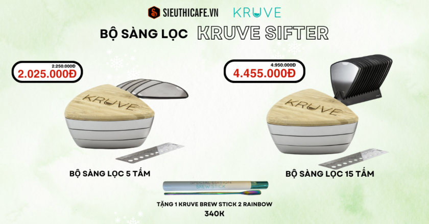 Bộ Sàng Lọc Kruve Sifter – Deal Sốc Giảm Ngay 10%