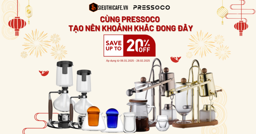 Cùng Pressoco Tạo Nên Khoảnh Khắc Đong Đầy