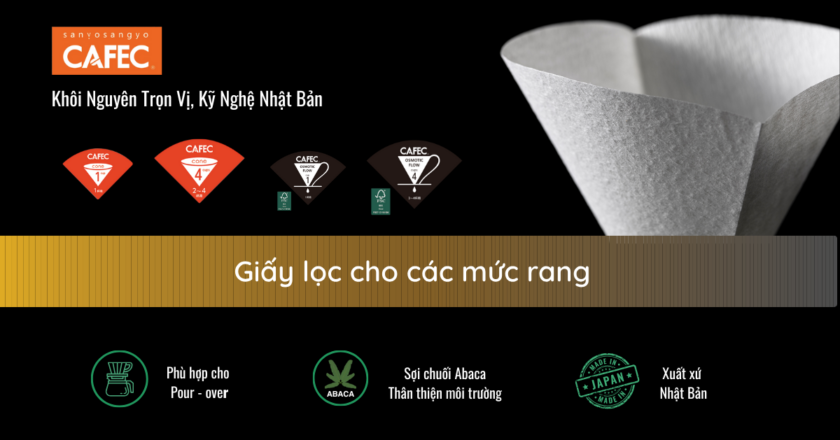 Lựa Chọn Giấy Lọc CAFEC Phù Hợp Với Mức Độ Rang Cà Phê Của Bạn!