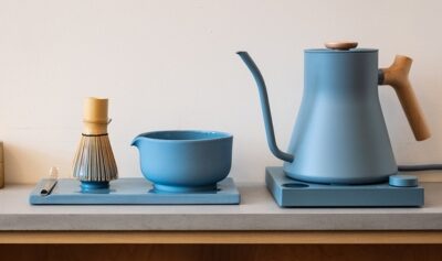 Fellow Matcha Set Hazy Blue – Vẻ Đẹp Tối Giản, Trải Nghiệm Trọn Vẹn