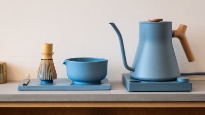 Fellow Matcha Set Hazy Blue – Vẻ Đẹp Tối Giản, Trải Nghiệm Trọn Vẹn