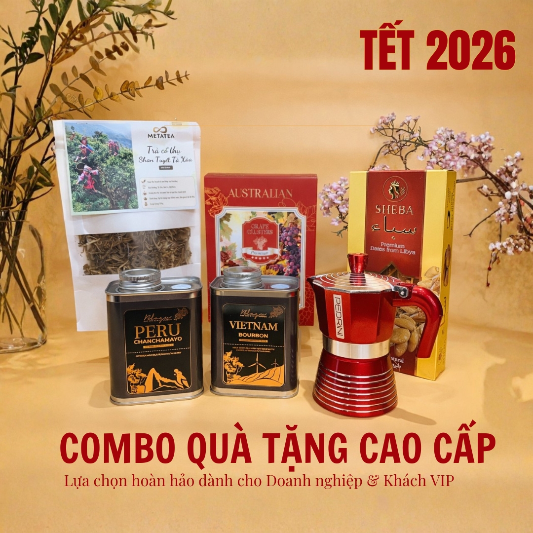 Quà Tết Cà Phê 2026 - Trải Nghiệm Cà Phê Trọn Vẹn