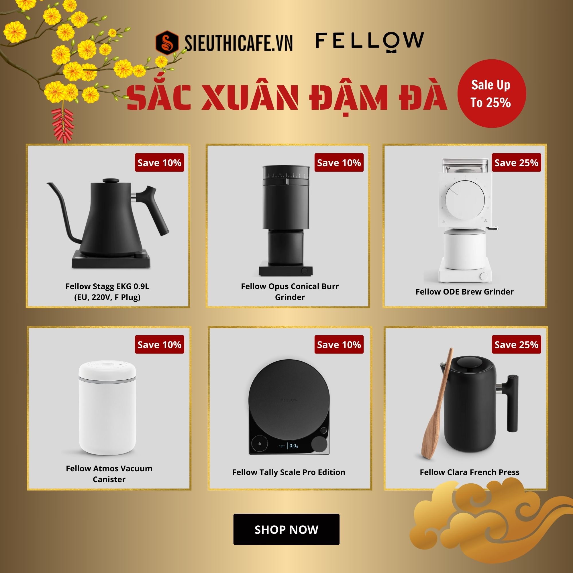 [CTKM] Chương trình tri ân Tết Giáp Thìn 2024 tại Sieuthicafe