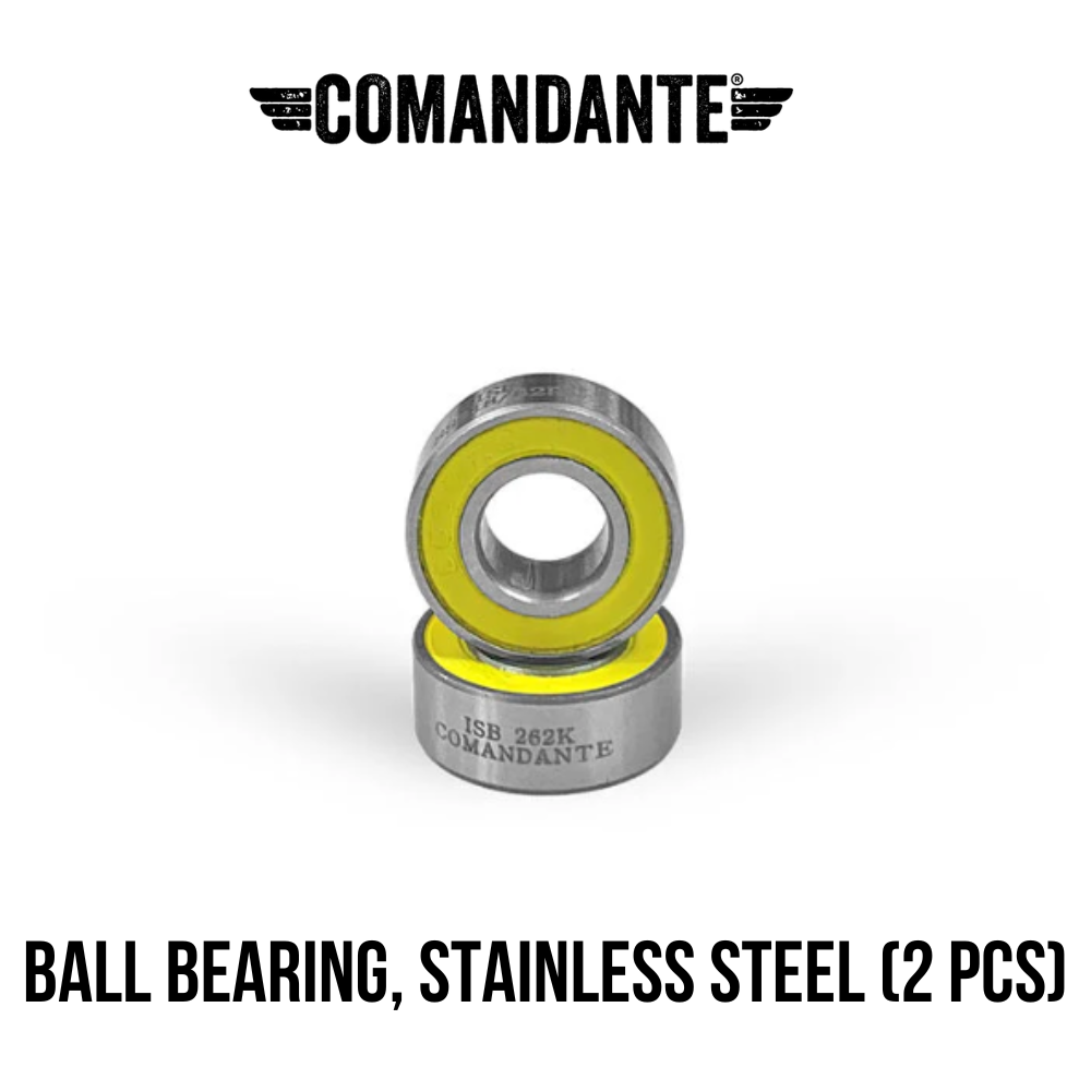 Comandante Ball Bearing stainless steel set of 2
