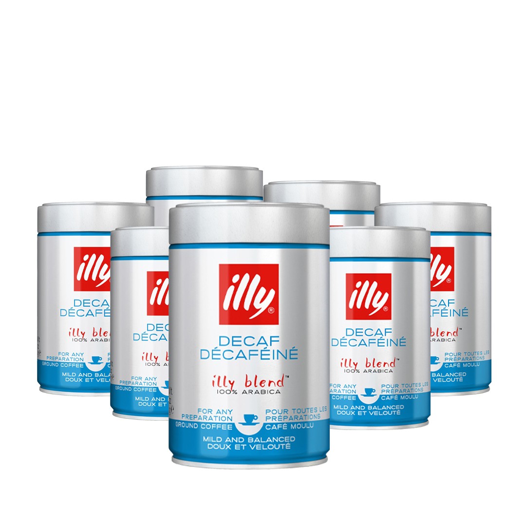 Illy Decaffeinated Ground 250gr BOT