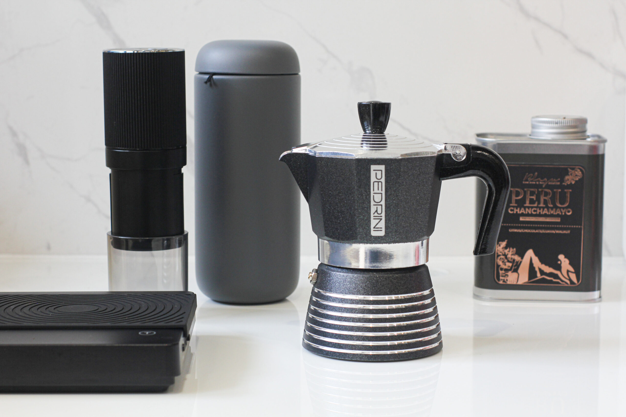 PEDRINI Infinity Rock Coffee Maker Black 03 scaled