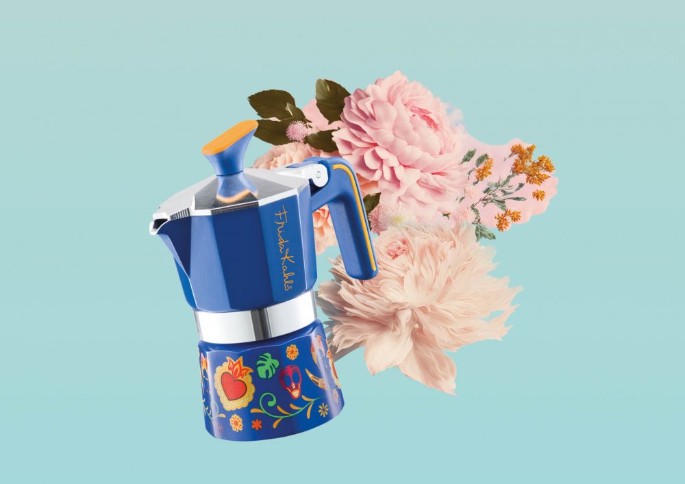 Pedrini Frida Kahlo 3 cups Blue Color 02CF141