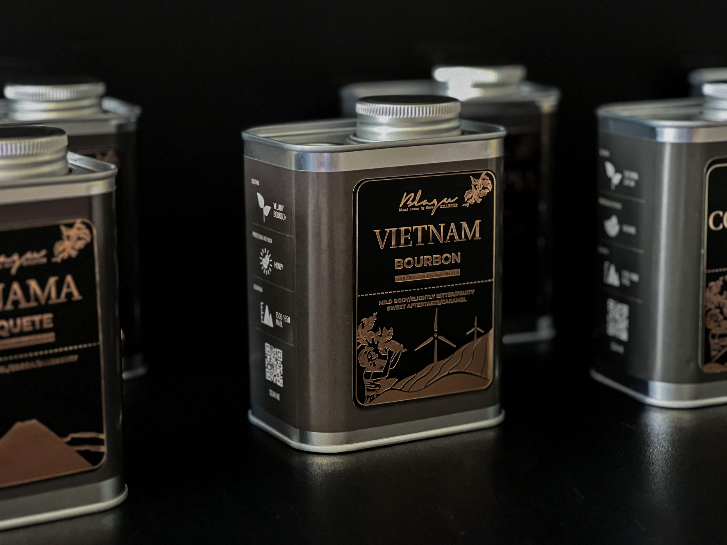 Premium BLAGU Roasted Bean Bourbon Vietnam 250g