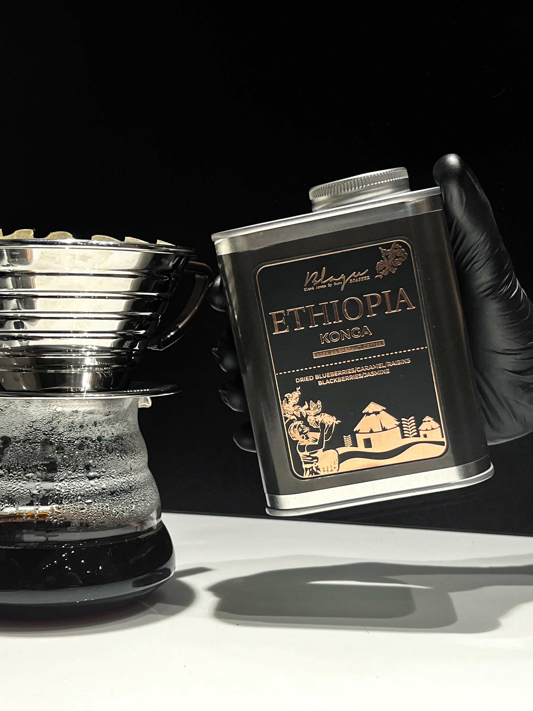 Premium BLAGU Roasted Bean Ethiopia Yirgacheffe Konga 250g