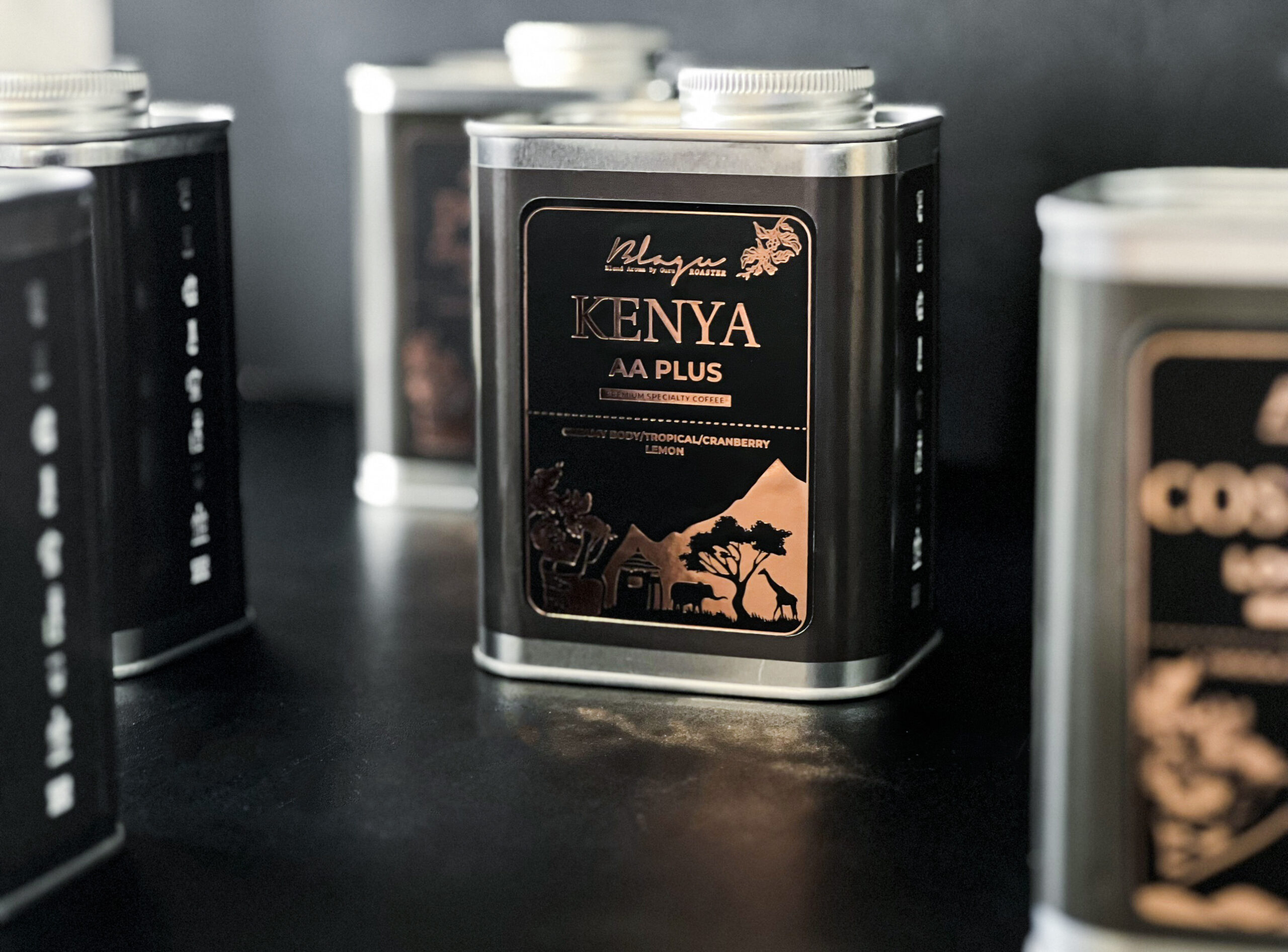 Premium BLAGU Roasted Bean Kenya AA Plus 250g 09 scaled
