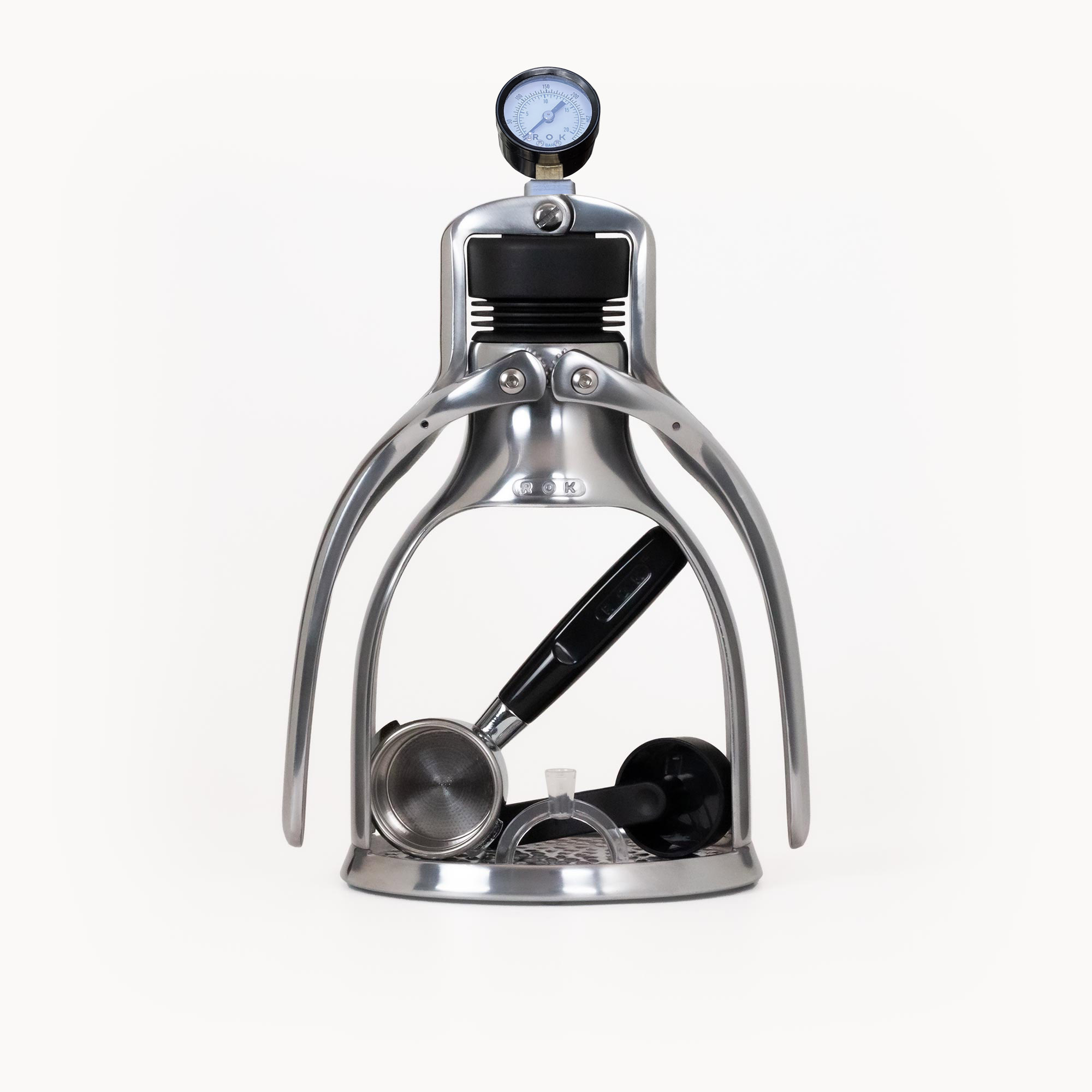 ROK Espresso GC Commercial Edition Manometer Do ap suat