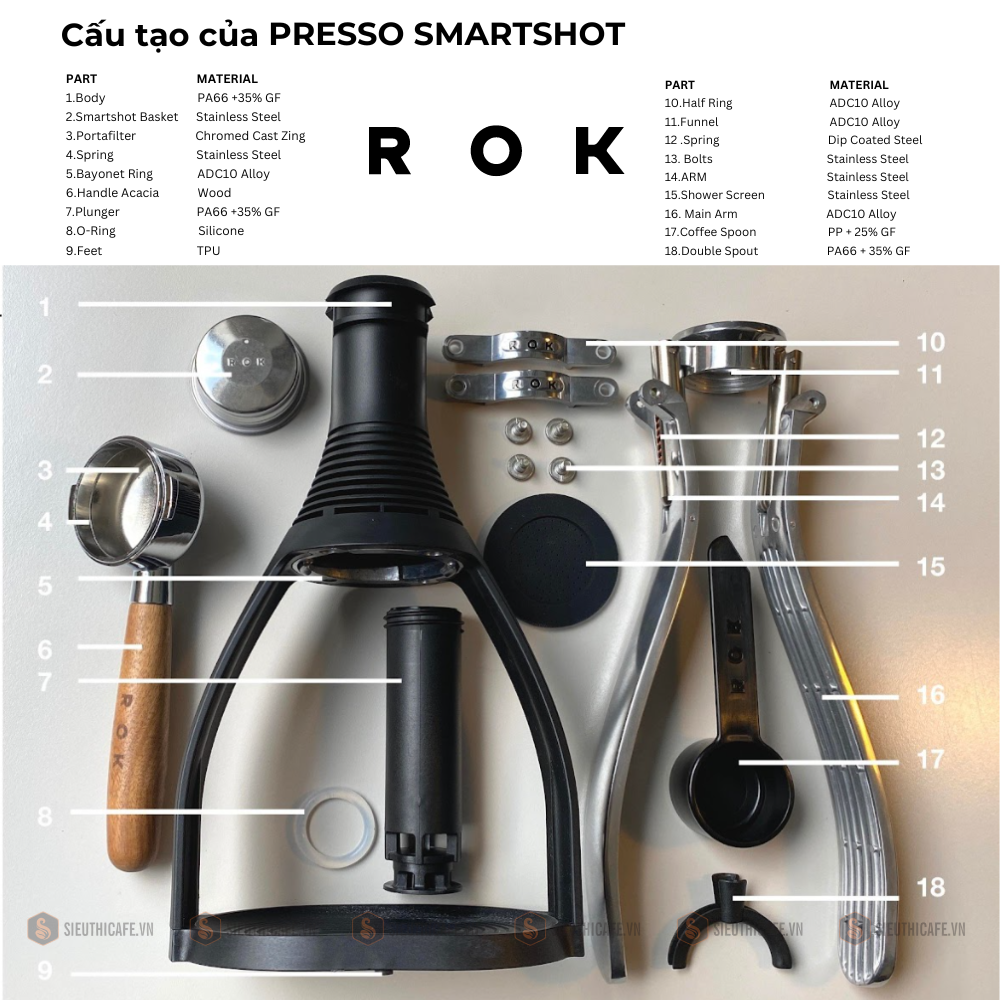 ROK Presso Smartshot