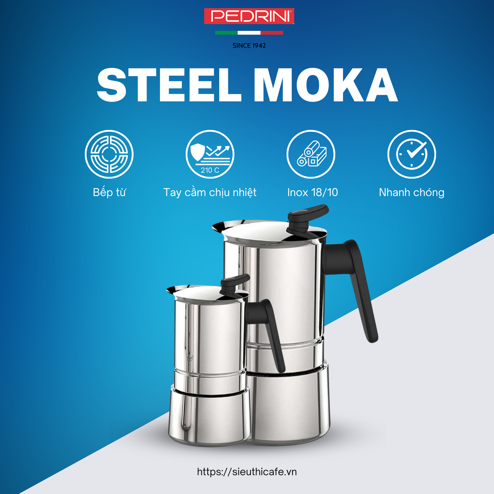 STEEL MOKA