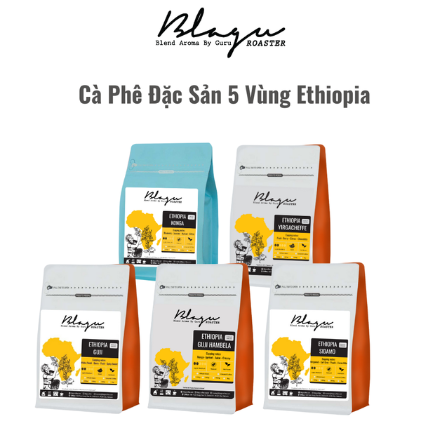 Combo Cà Phê Đặc Sản Ethiopia - Ưu Đãi Giảm Ngay 20%