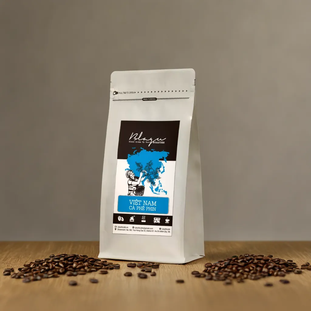 BLAGU Roasted Bean Việt Nam Pha Phin - 500g