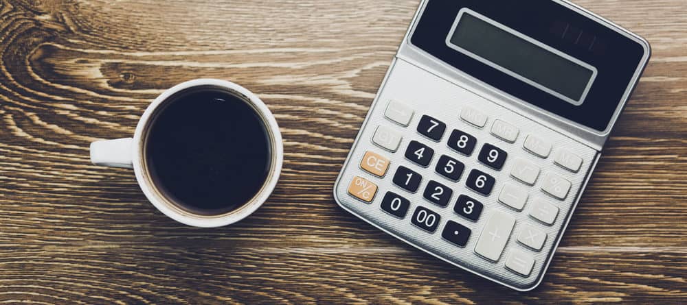 ti le pha ca phe hoan hao coffee math