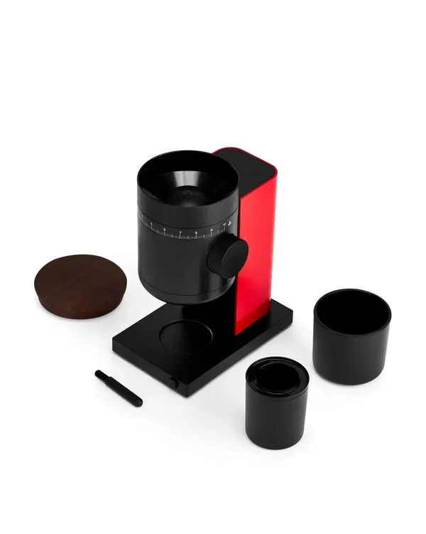 Fellow Opus 2 và bộ phụ kiện dosing cup, catch cup, cọ vệ sinh